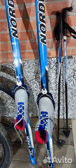 Беговые лыжи полный комплект