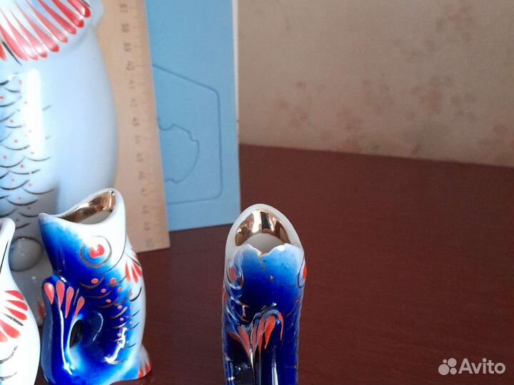 Коньячный набор рыбки СССР