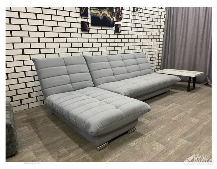 Диван Сноуден с оттоманкой Veluta LUX 12