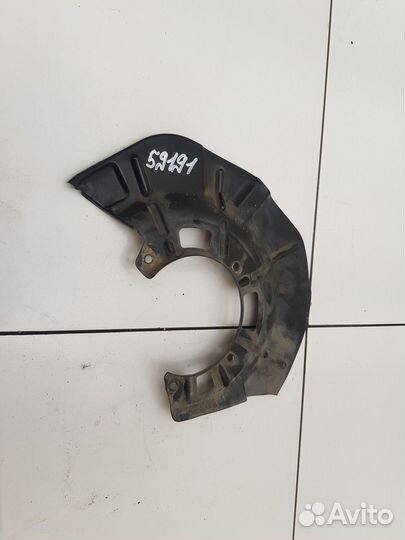 Кожух тормозного диска передний левый