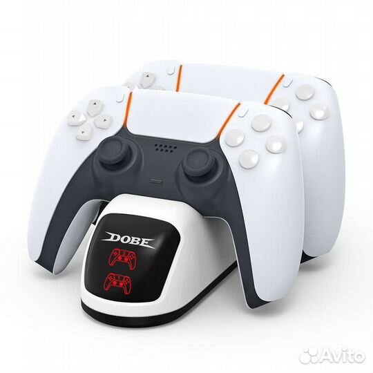Зарядная станция Dobe для 2-х джойстиков PS5