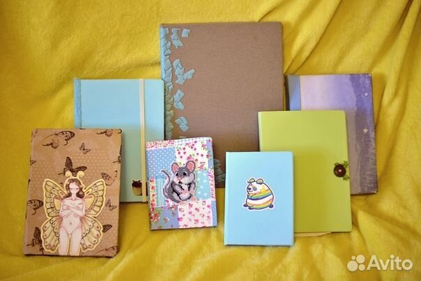 Скетчбуки ручной работы