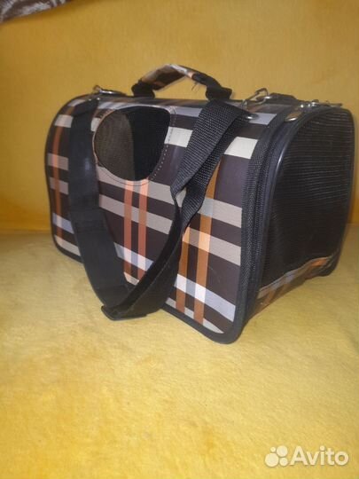 Дорожная сумка для котиков и маленких собачек