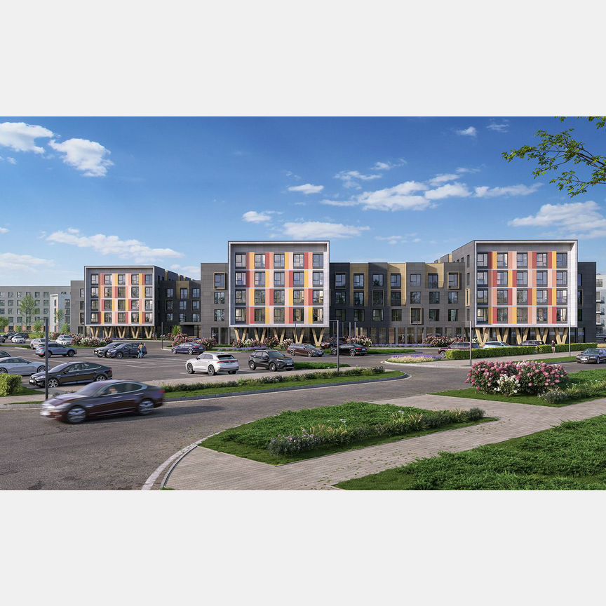 2-к. квартира, 52,1 м², 4/5 эт.