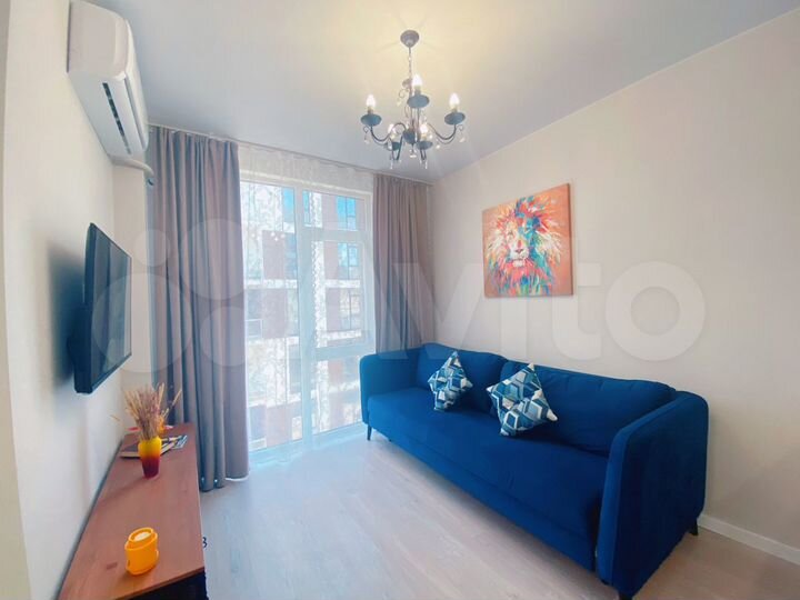 Квартира-студия, 45 м², 4/6 эт.