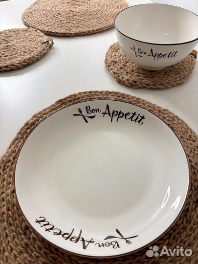 Салфетки из джута