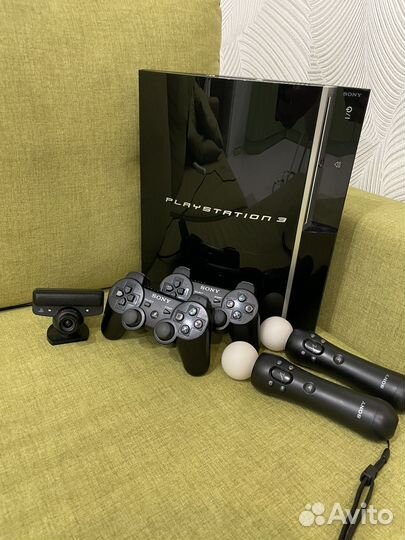 Игровая приставка sony PS3 + PS Move