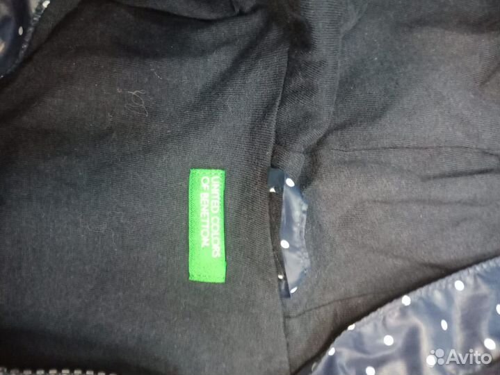 Ветровка benetton для девочки 3-4 годп
