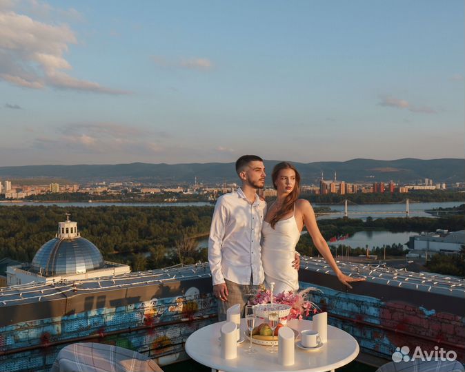 Романтика на высоте в Красноярске