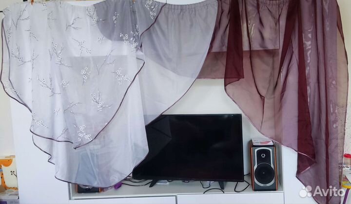 Шторы тюль для кухни