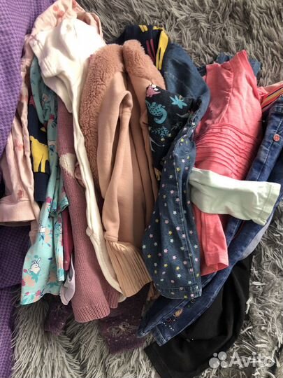 Пакет вещей на девочку 92