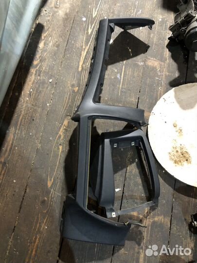 Накладка нижняя на тореду bmw 5 e39 черные