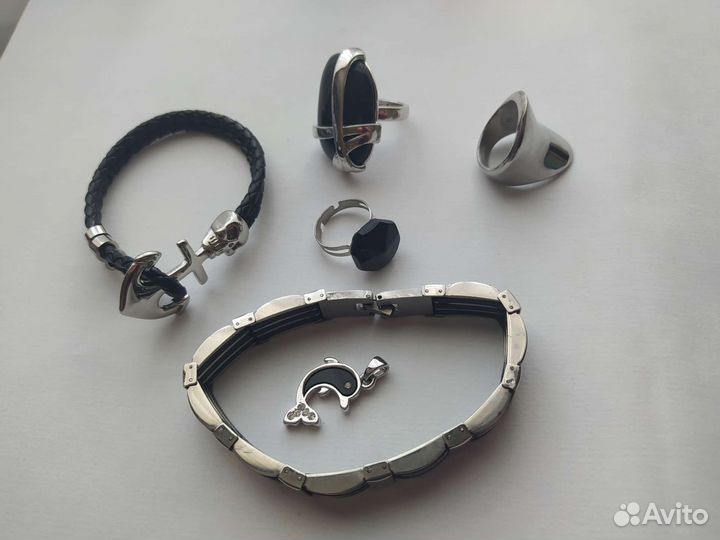 Кольцо браслет подвеска