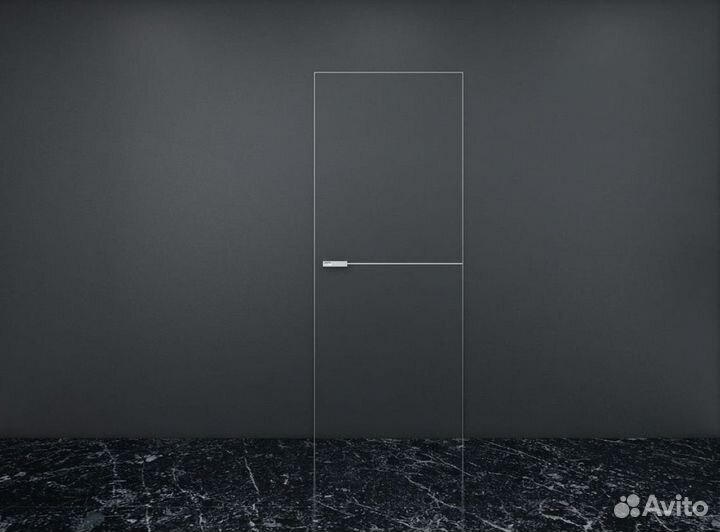 Двери скрытые межкомнатные под покраску