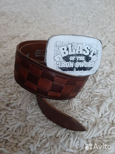 Мужской кожаный ремень Vanzetti