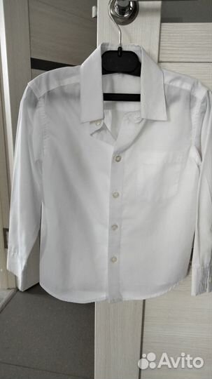 Рубашка белая на мальчика