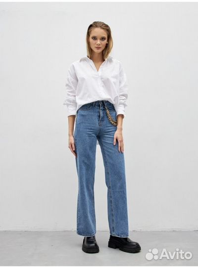 Джинсы клеш