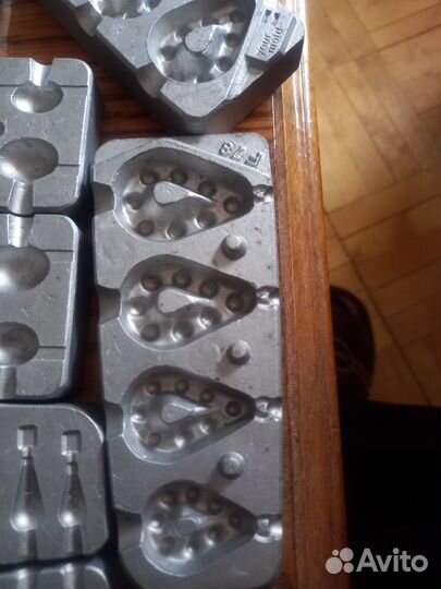 Формы для рыболовных грузил