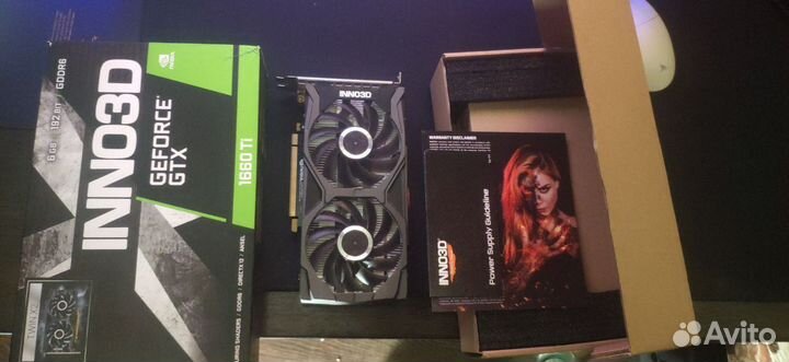 Видеокарта gtx 1660 ti