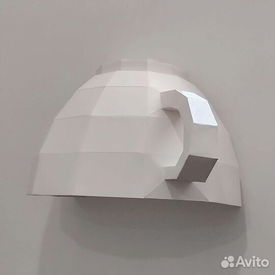 Чашка. Полигональная фигура. Полигония