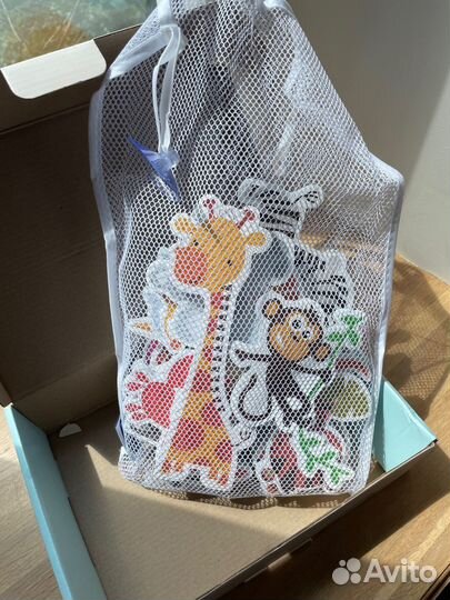 Игрушки для купания в ванной животные 18 шт