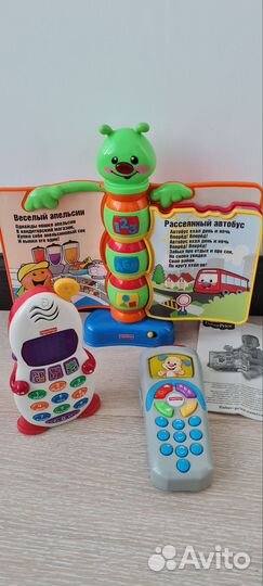 Развивающие игрушки Fisher Price и пр