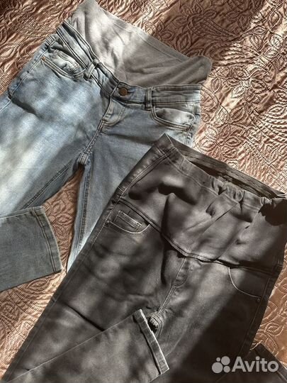 Пакет вещей для беременных, джинсы (44 размер)