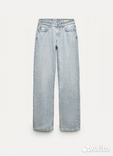 Джинсы Zara с каплями в наличии