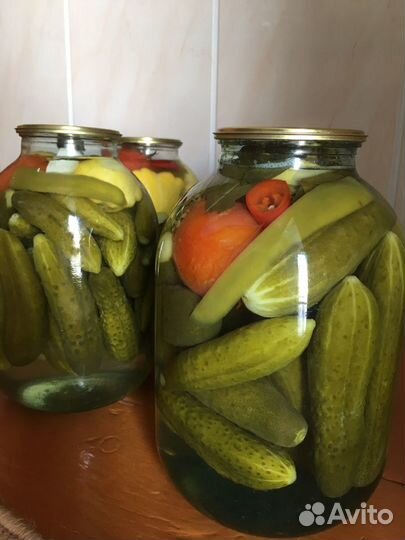 Огурцы соленые