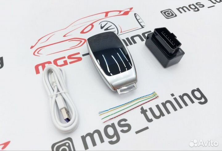 Смарт ключ Infiniti дизайн Mercedes серебристый