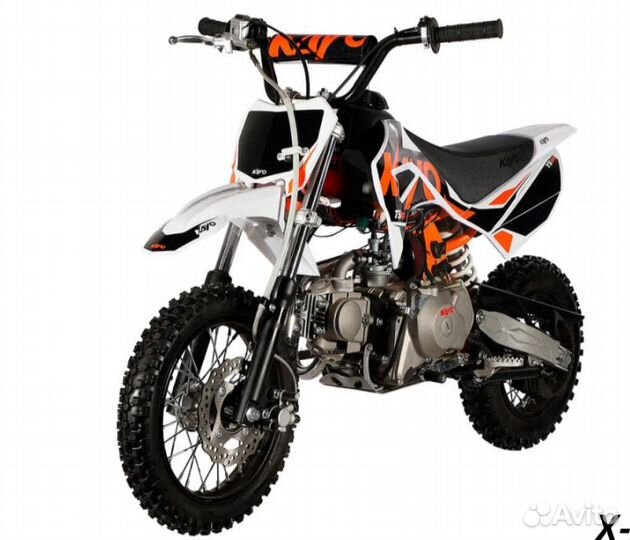 Питбайк kayo mini TS90 12/10 (п/автомат, эл.старт)