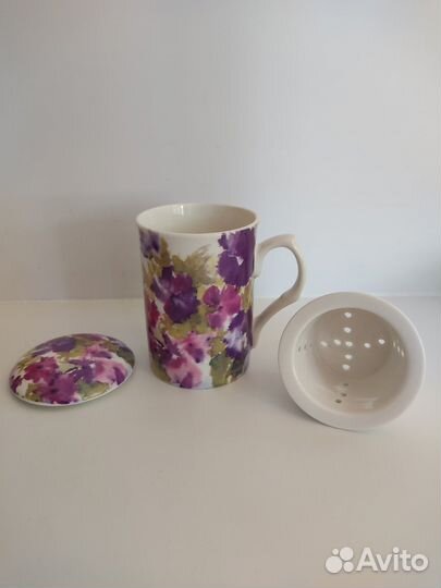 Кружка с заварочной вставкой