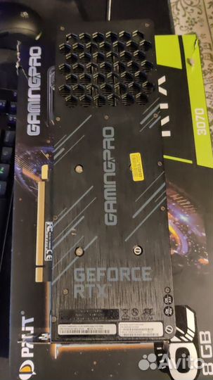 Видеокарта 8gb, RTX 3070