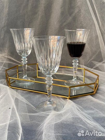 Набор фужеров на высокой ножке