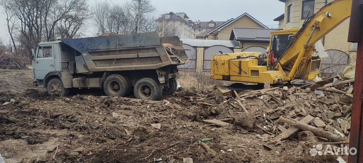 Снос,разбор и вывоз строительного мусора