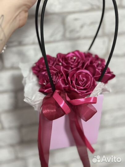 Мыльные букеты в наличии и под заказ