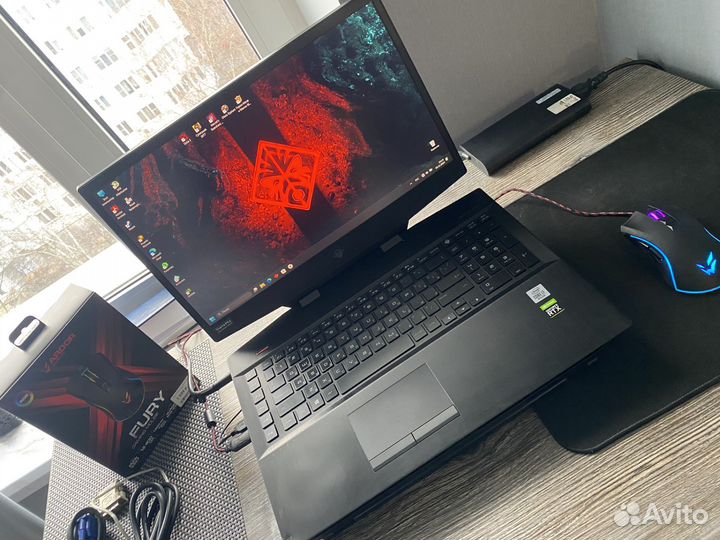 HP omen 17 i7 10750H/32Gb/1Tb+SSD 512/RTX2070Super