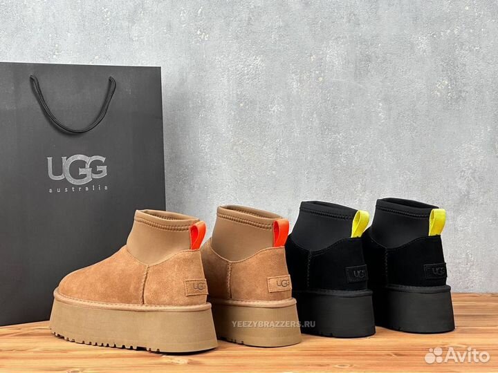 Женские Ugg Mini Dipper + 2 расцветки