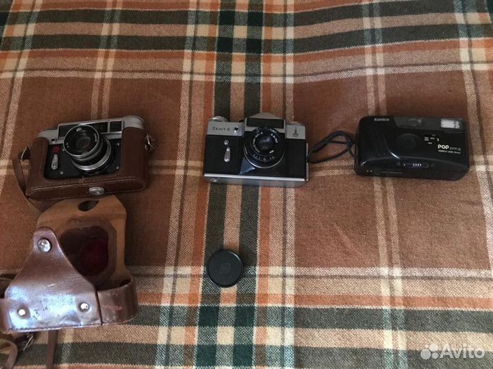 Фотоаппараты фэд-4, Zenit E, Konika(цена за всё)