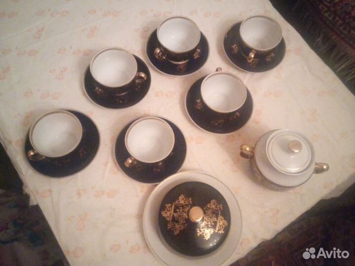 Чайный сервиз СССР фарфор