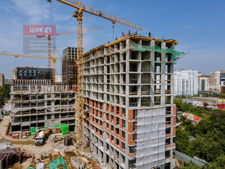 2-к. квартира, 71,6 м², 6/19 эт.