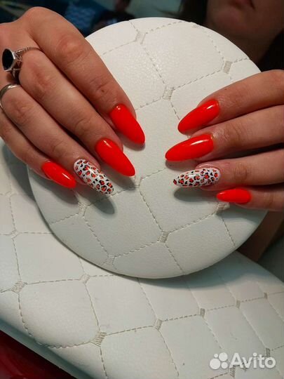 Маникюр наращивание