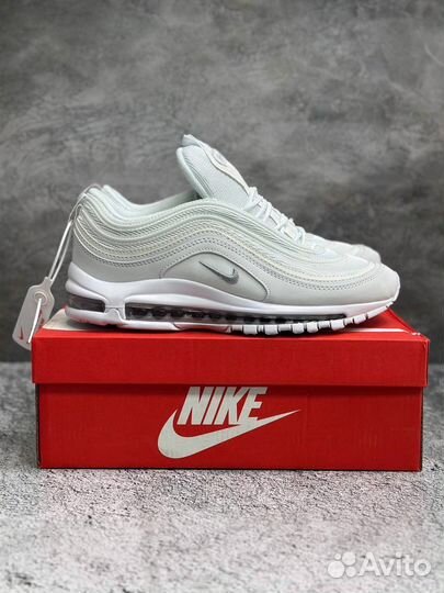 Кроссовки Nike air max 97 white