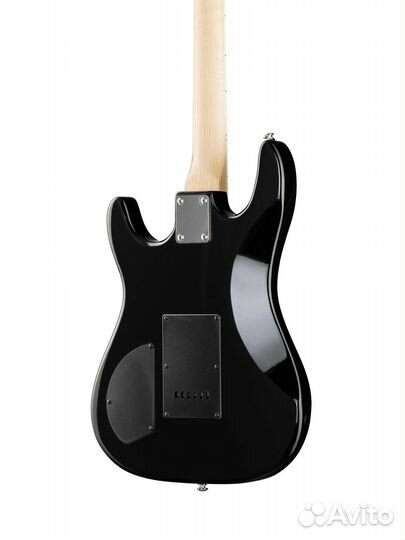 Электрогитара, красный санберст, Caraya