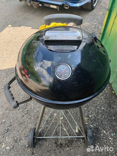 Гриль угольный go garden