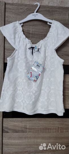 Школьная блузка для девочки новая