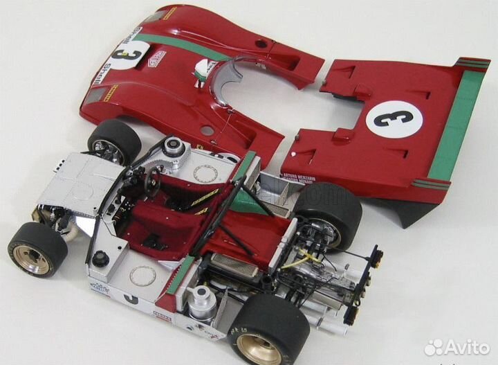 Ferrari 312P N3 winner targa florio 1/18 GMP