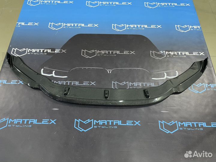 Сплиттер BMW X5 F85 X6 F86 Paradigm карбон