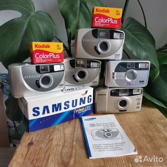 Плёночный фотоаппарат Samsung Fino 15, 20, 30 se