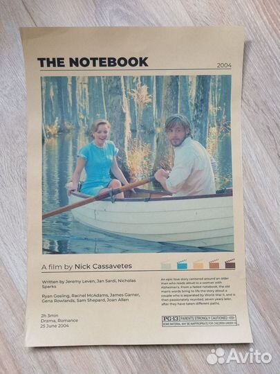 Постер фильма Дневник памяти, А3